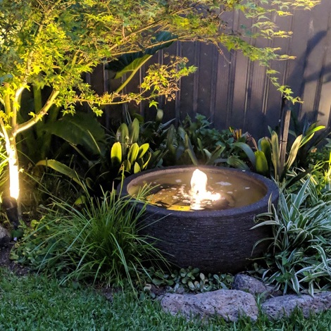 80cm Water Bowl Bubbler with Light 
